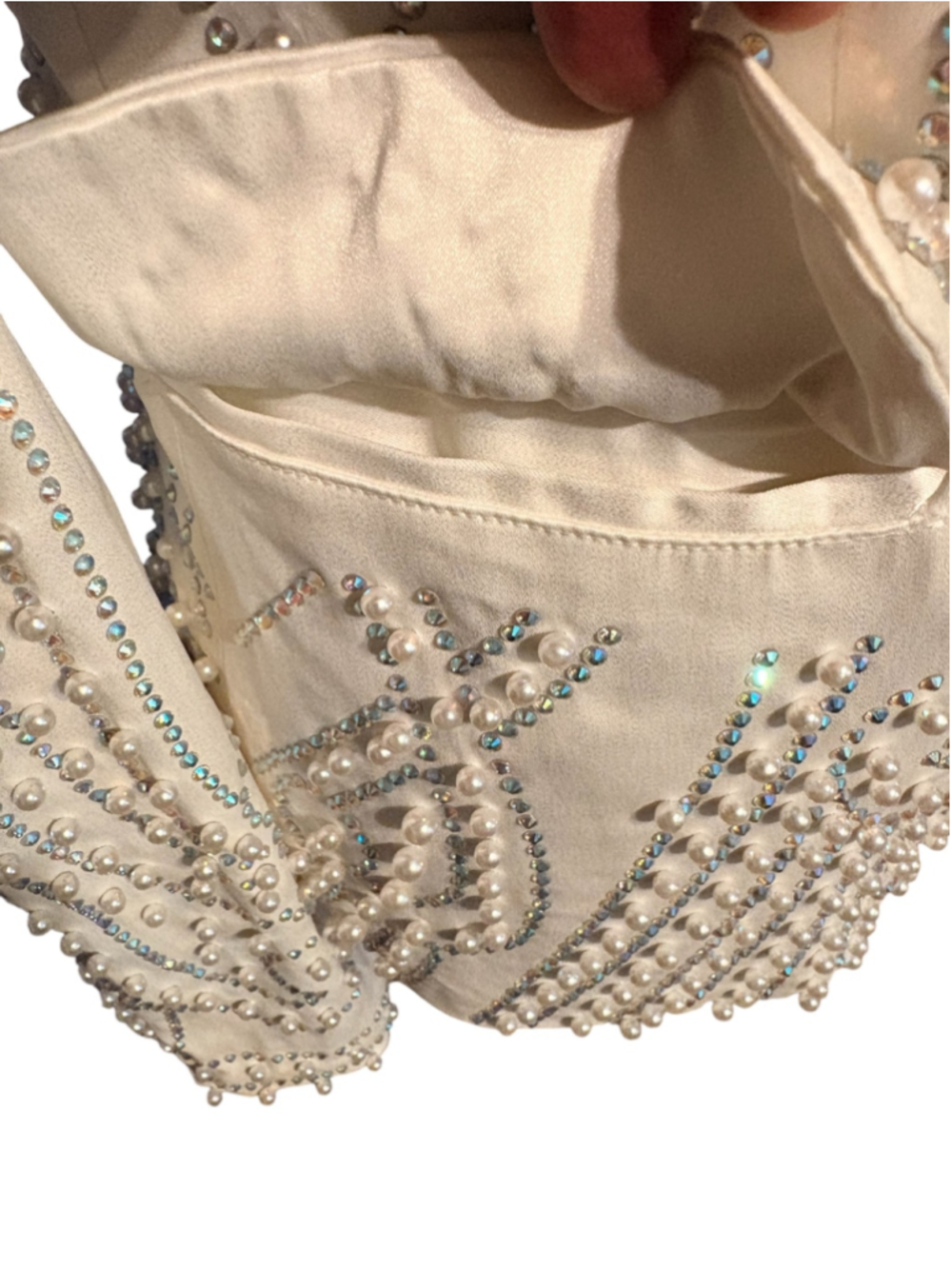 ALL THAT GLITTERS PEARL EMBELLISHED BLAZER SIZE M - Picture 14 of 17